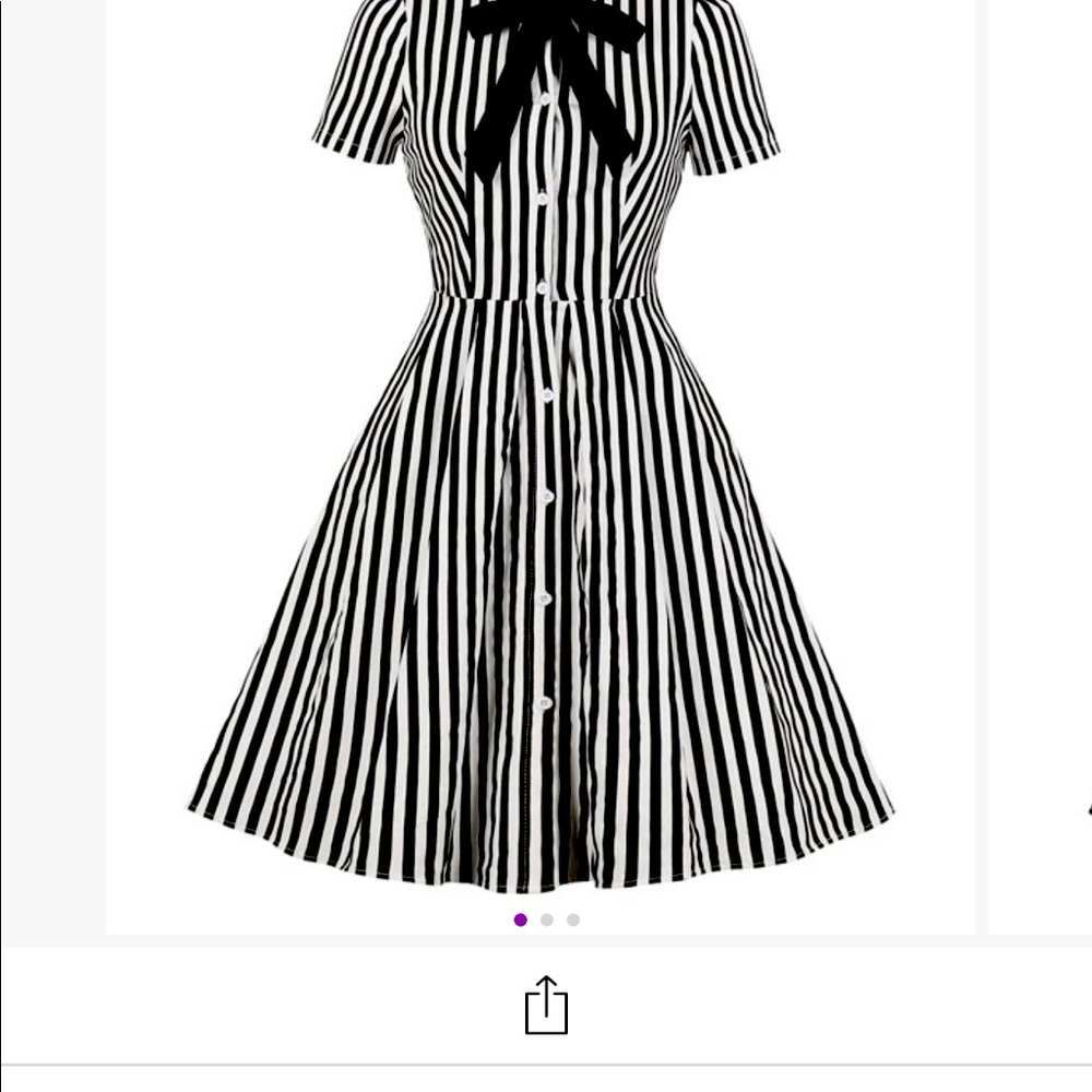 Sucrefas Women’s Size Medium Beetlejuice Dress